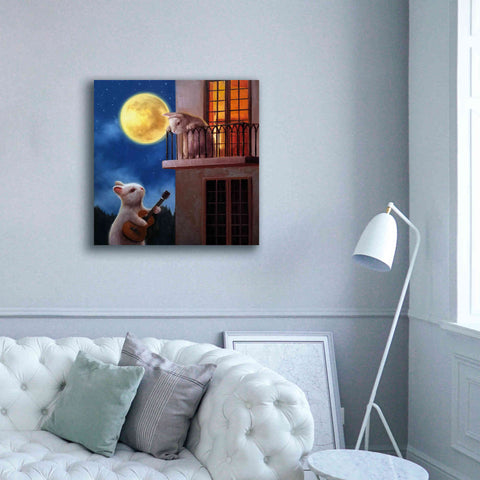 Image of 'Moonlight Serenade' by Lucia Heffernan, Canvas Wall Art,37x37