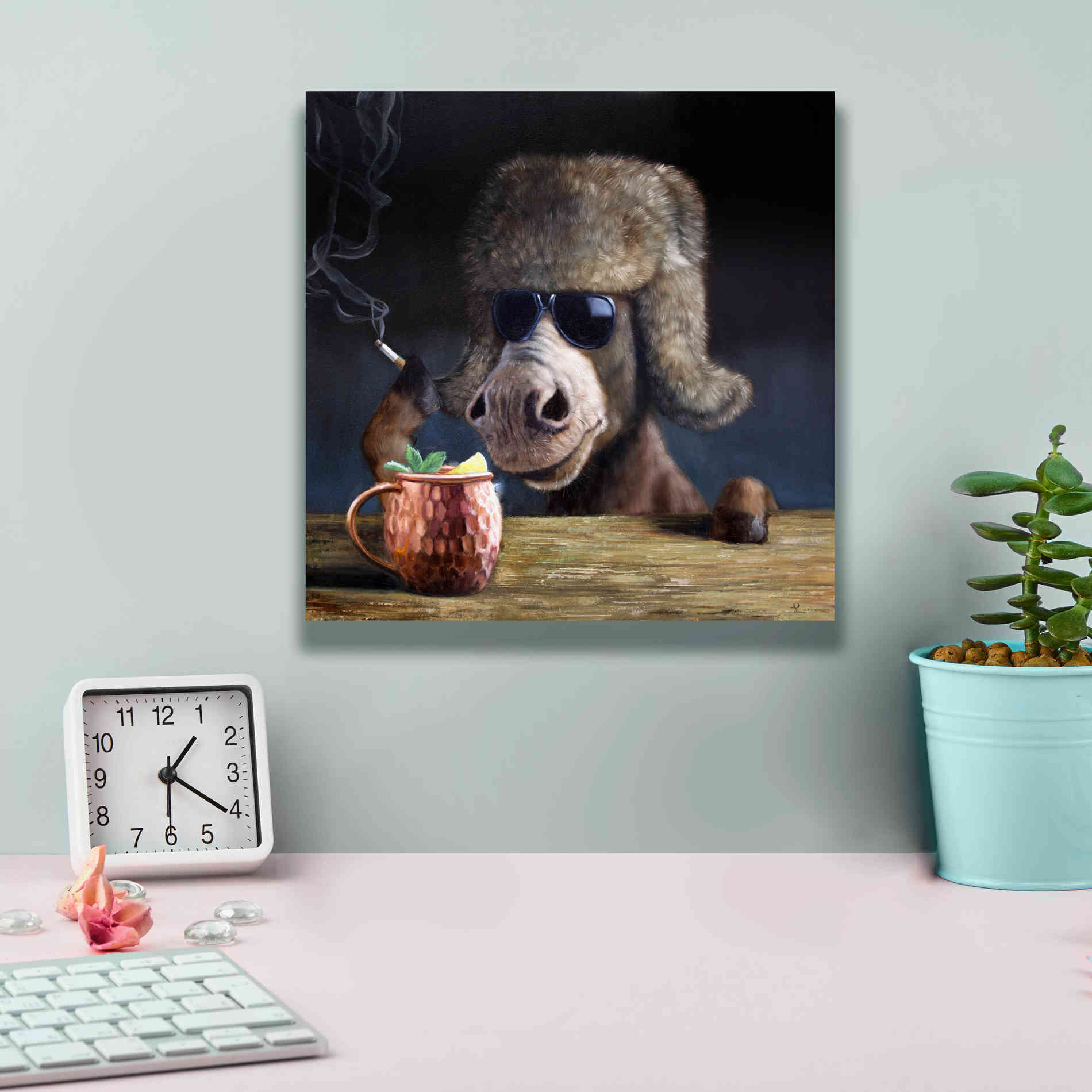 'Moscow Mule' by Lucia Heffernan, Canvas Wall Art,12x12