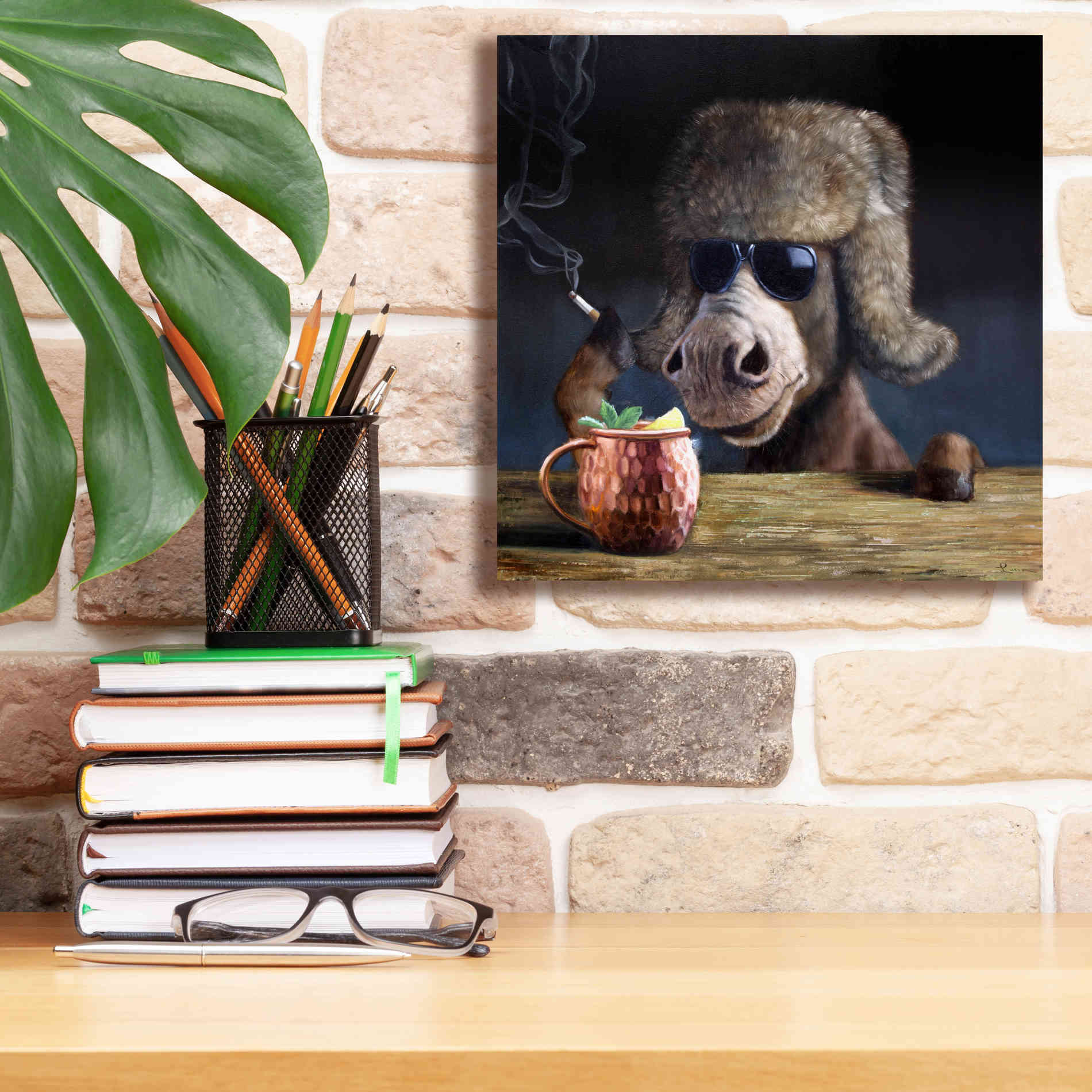 'Moscow Mule' by Lucia Heffernan, Canvas Wall Art,12x12