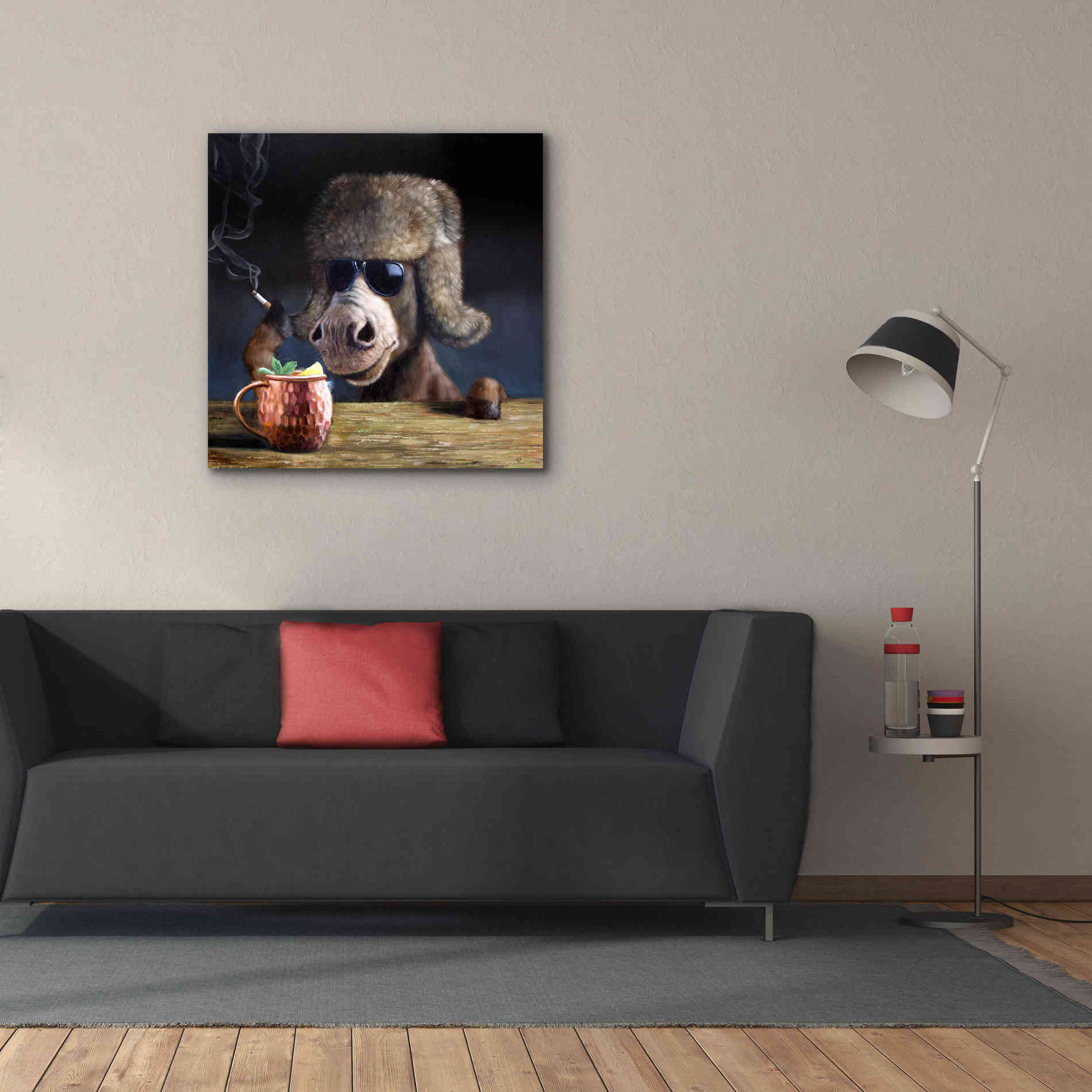 'Moscow Mule' by Lucia Heffernan, Canvas Wall Art,37x37