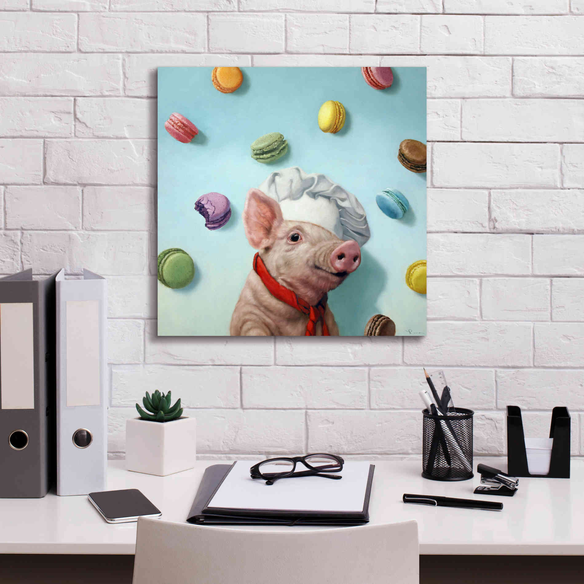 'Bakers Dream' by Lucia Heffernan, Canvas Wall Art,18x18