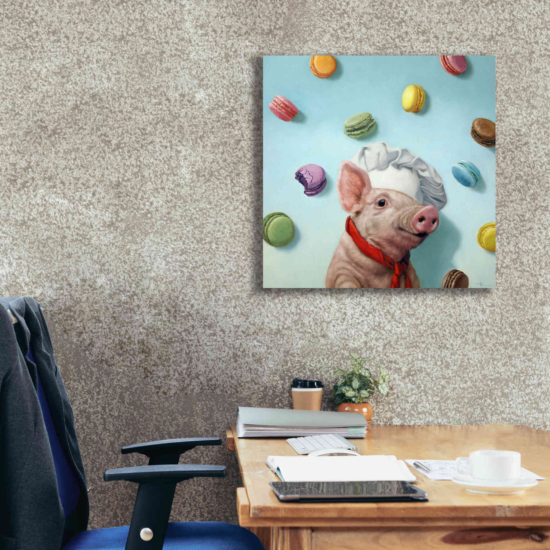 'Bakers Dream' by Lucia Heffernan, Canvas Wall Art,26x26