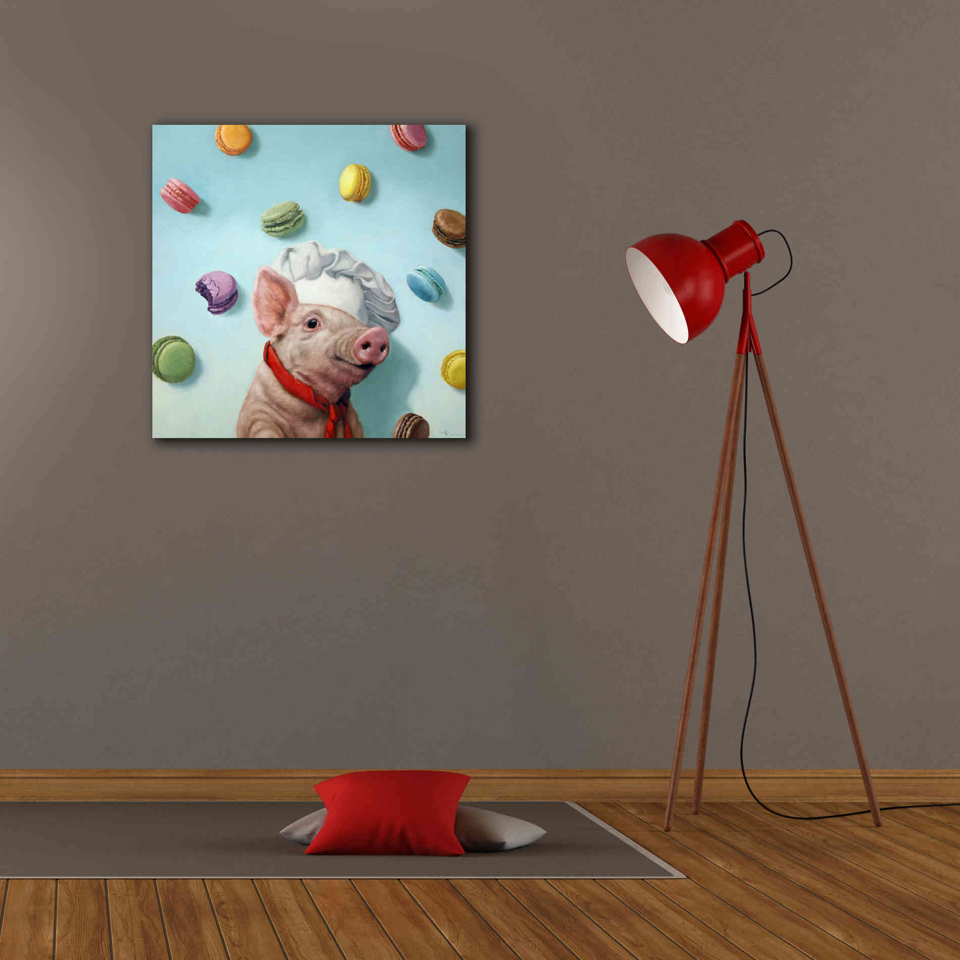 'Bakers Dream' by Lucia Heffernan, Canvas Wall Art,26x26