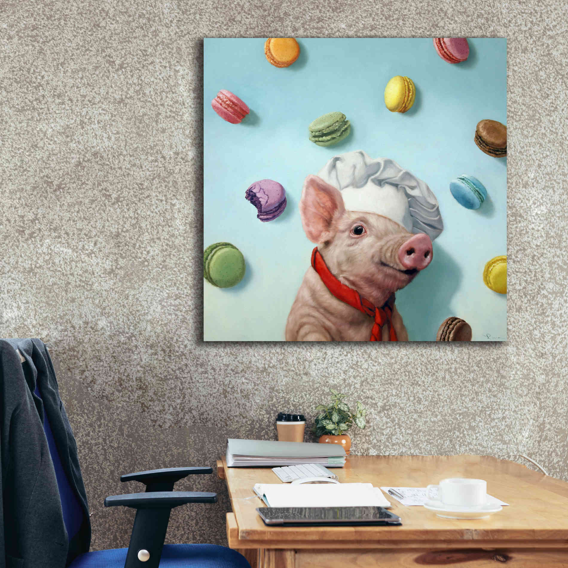 'Bakers Dream' by Lucia Heffernan, Canvas Wall Art,37x37