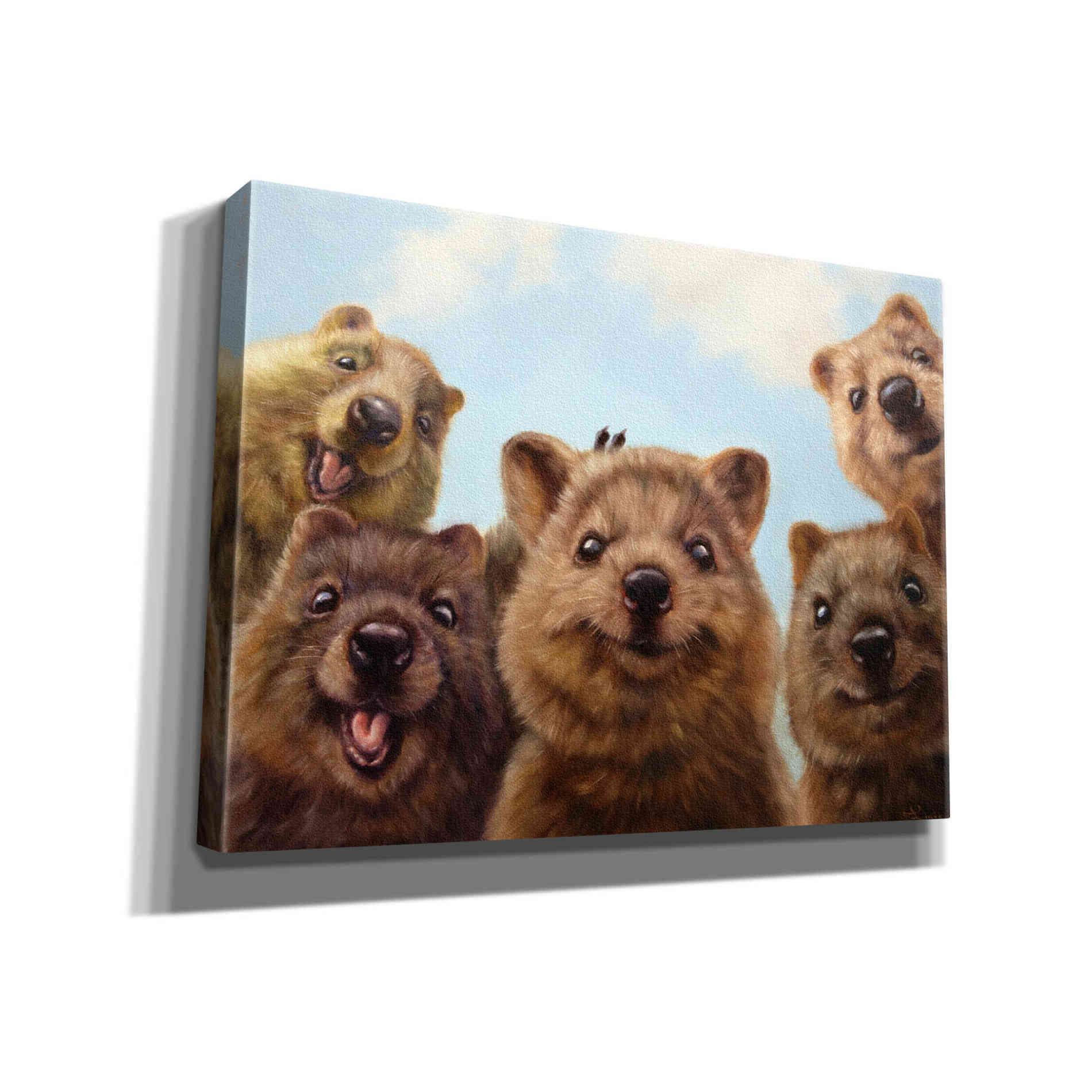 'Selfie Down Under No. 2' by Lucia Heffernan, Canvas Wall Art