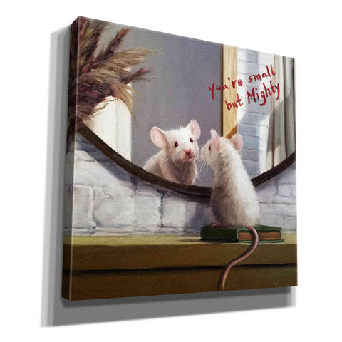 Image of 'Mighty Mouse' by Lucia Heffernan, Canvas Wall Art