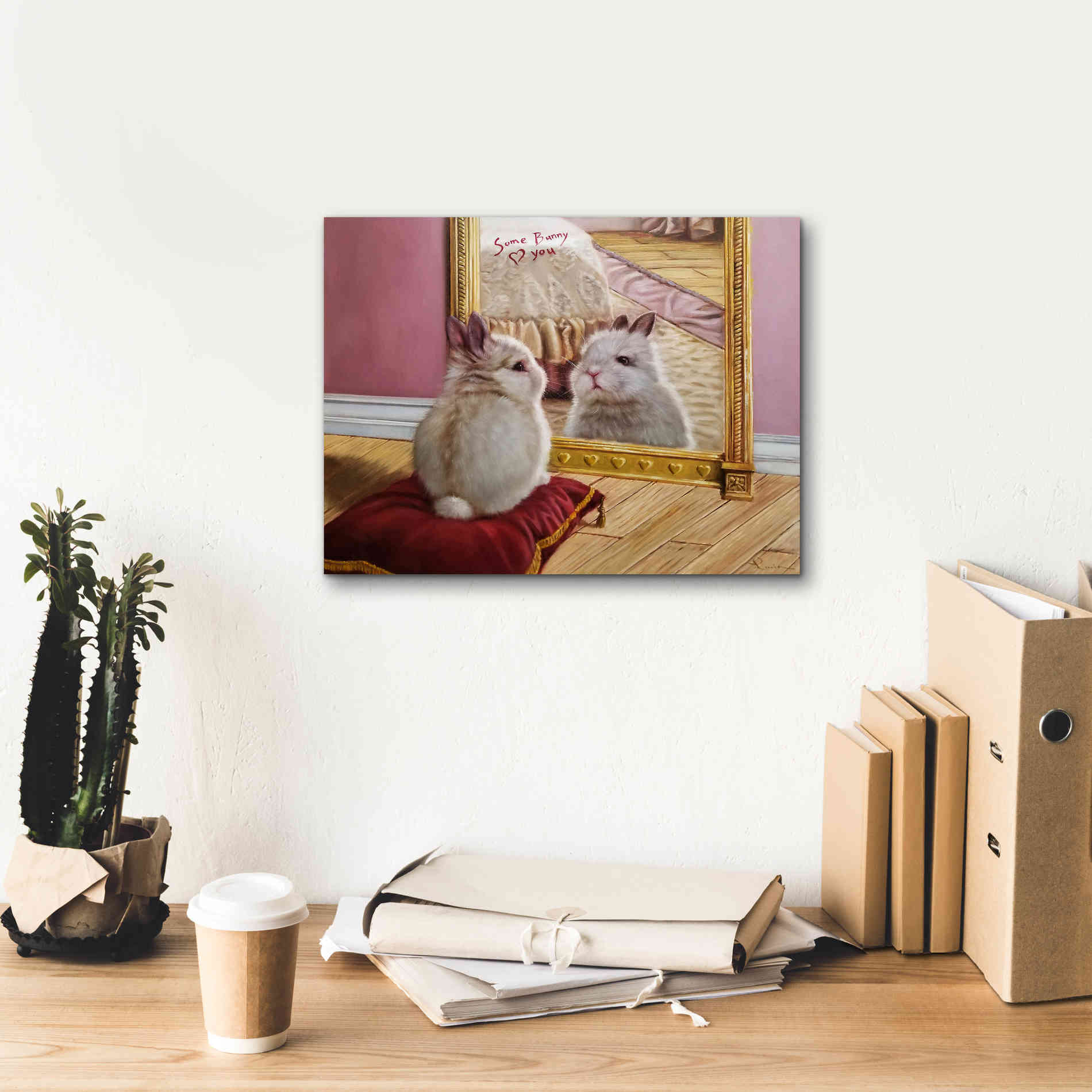 'Youâ€™re Loved' by Lucia Heffernan, Canvas Wall Art,16x12