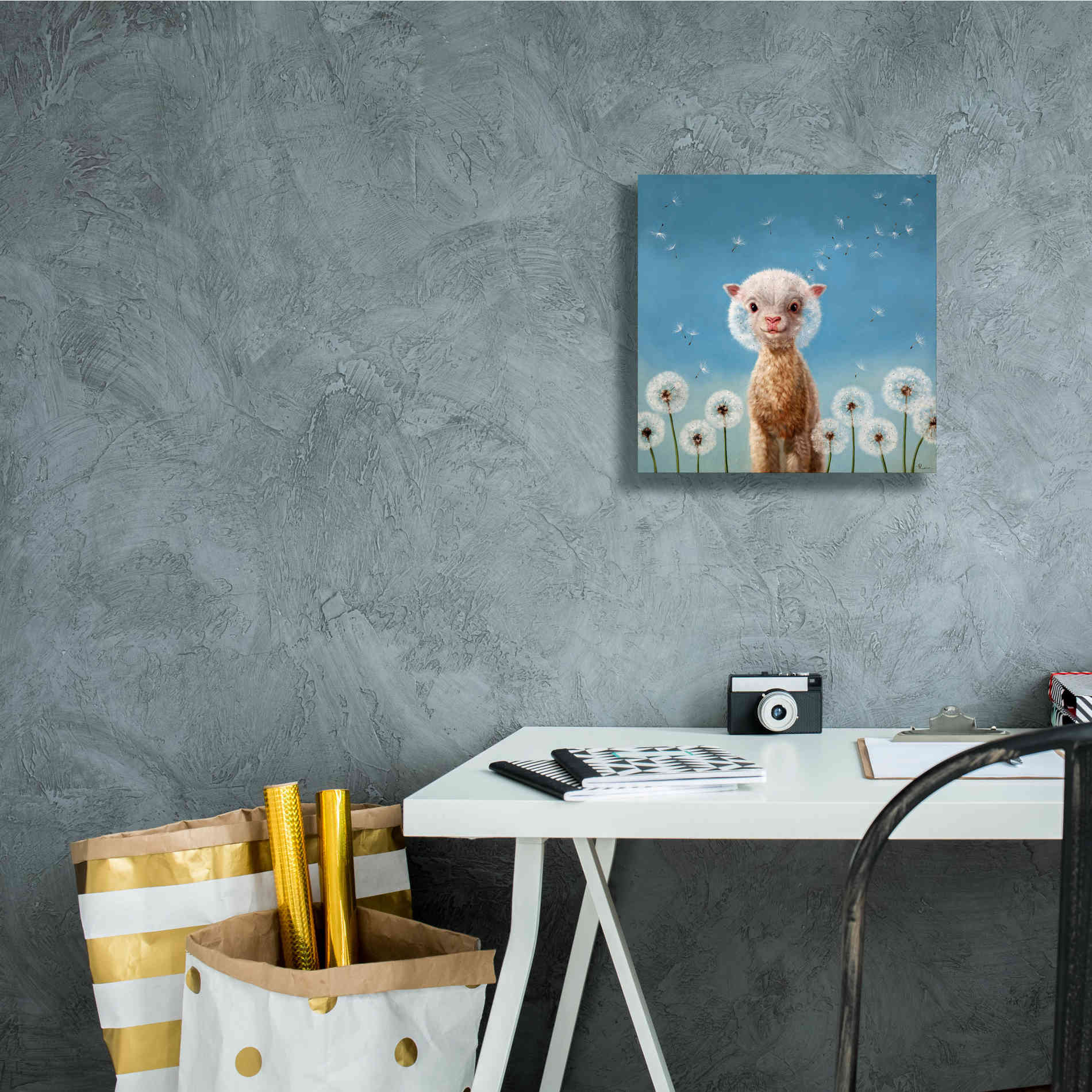 'Summer Wishes' by Lucia Heffernan, Canvas Wall Art,12x12