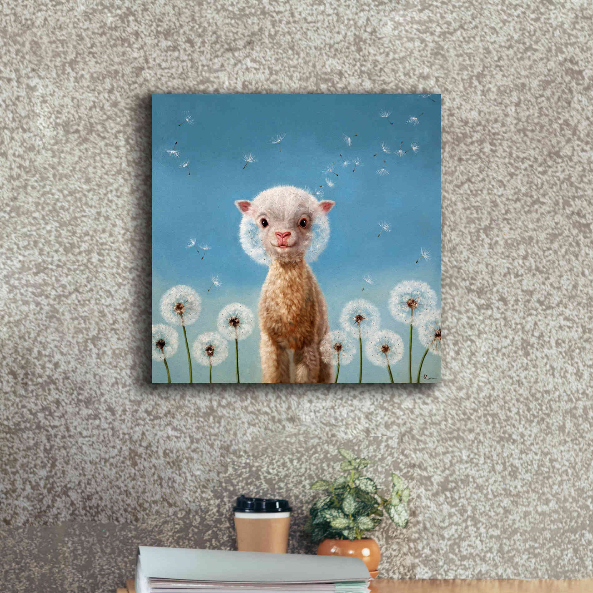 'Summer Wishes' by Lucia Heffernan, Canvas Wall Art,18x18