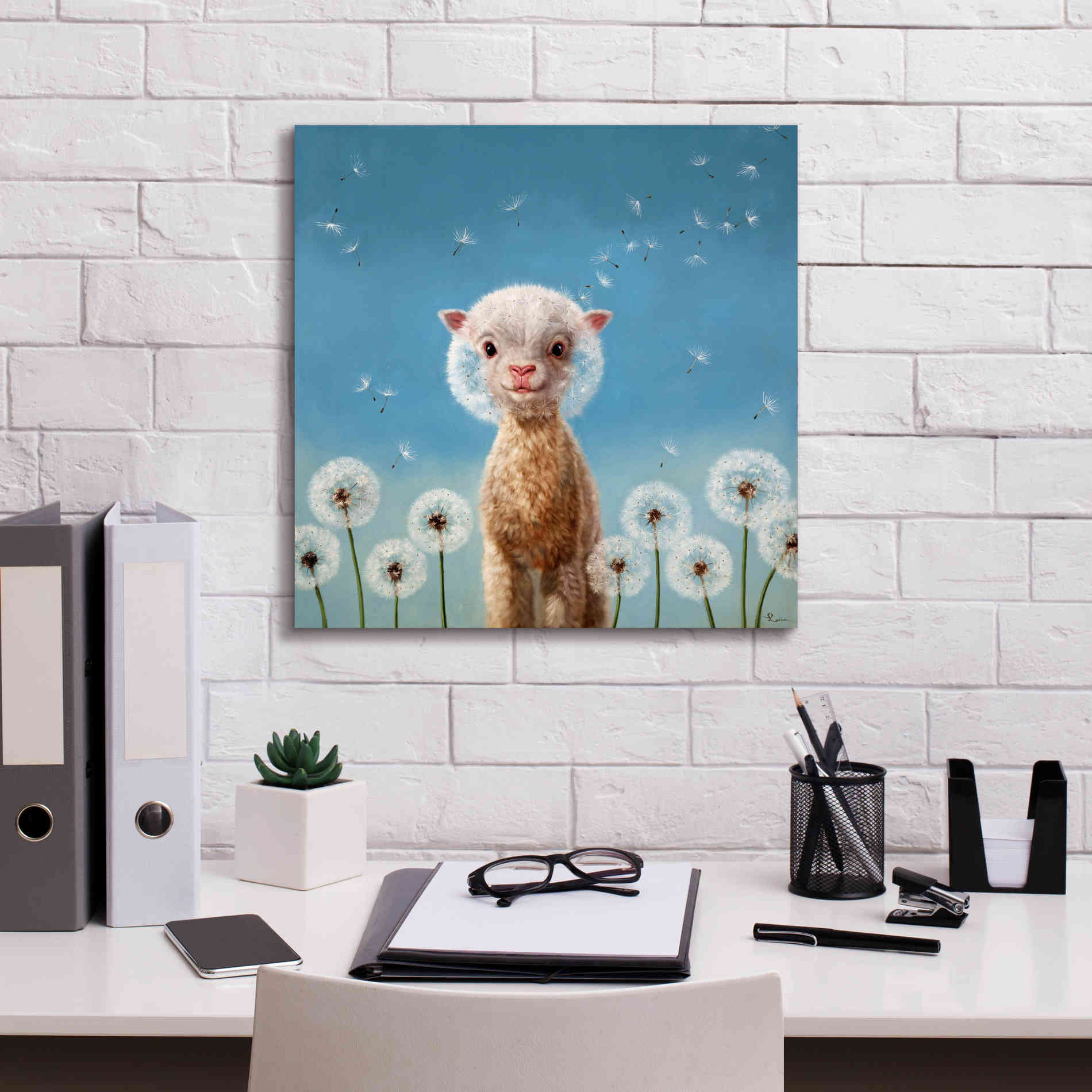 'Summer Wishes' by Lucia Heffernan, Canvas Wall Art,18x18