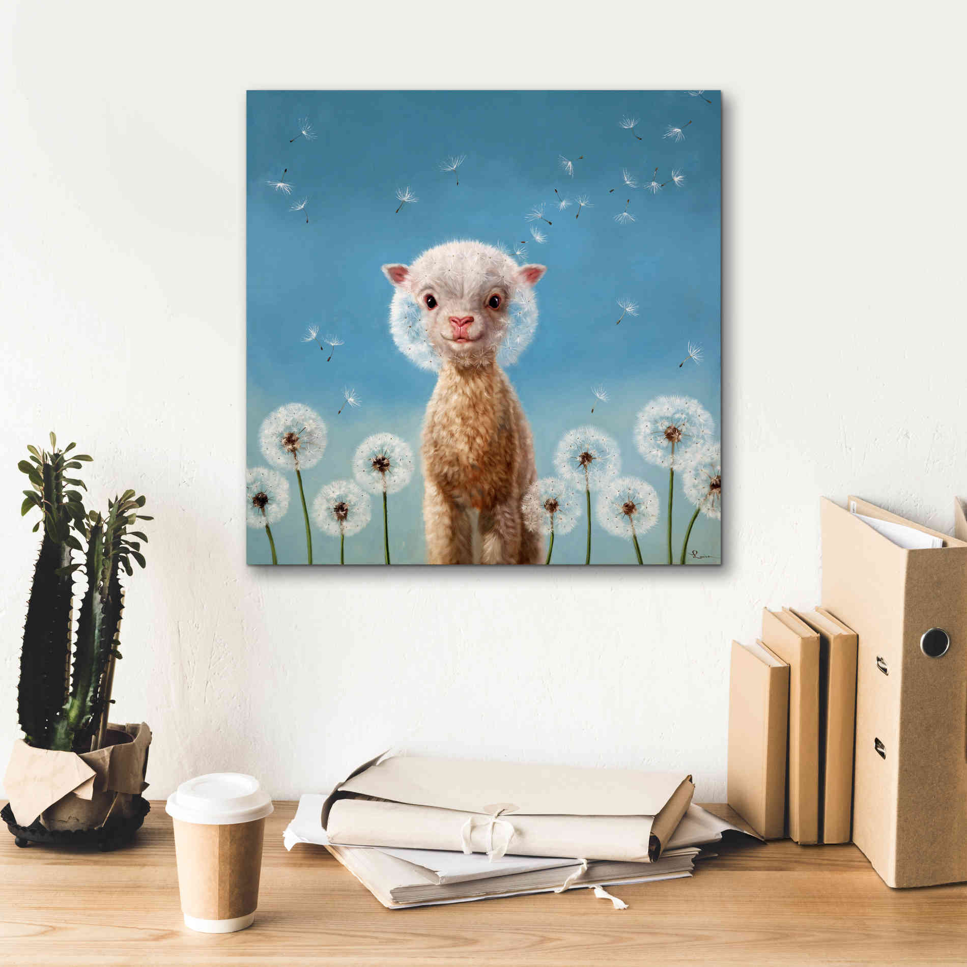 'Summer Wishes' by Lucia Heffernan, Canvas Wall Art,18x18