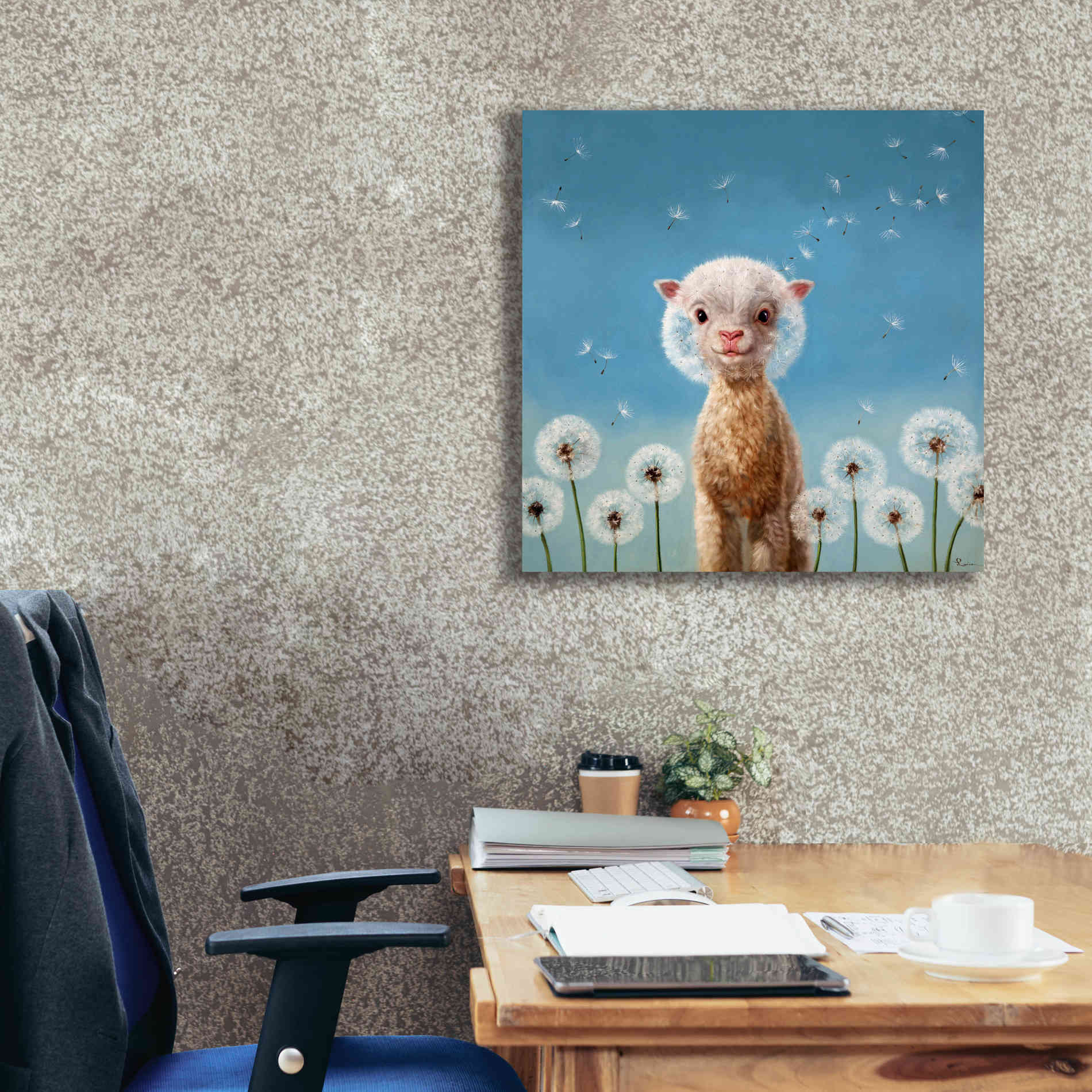 'Summer Wishes' by Lucia Heffernan, Canvas Wall Art,26x26