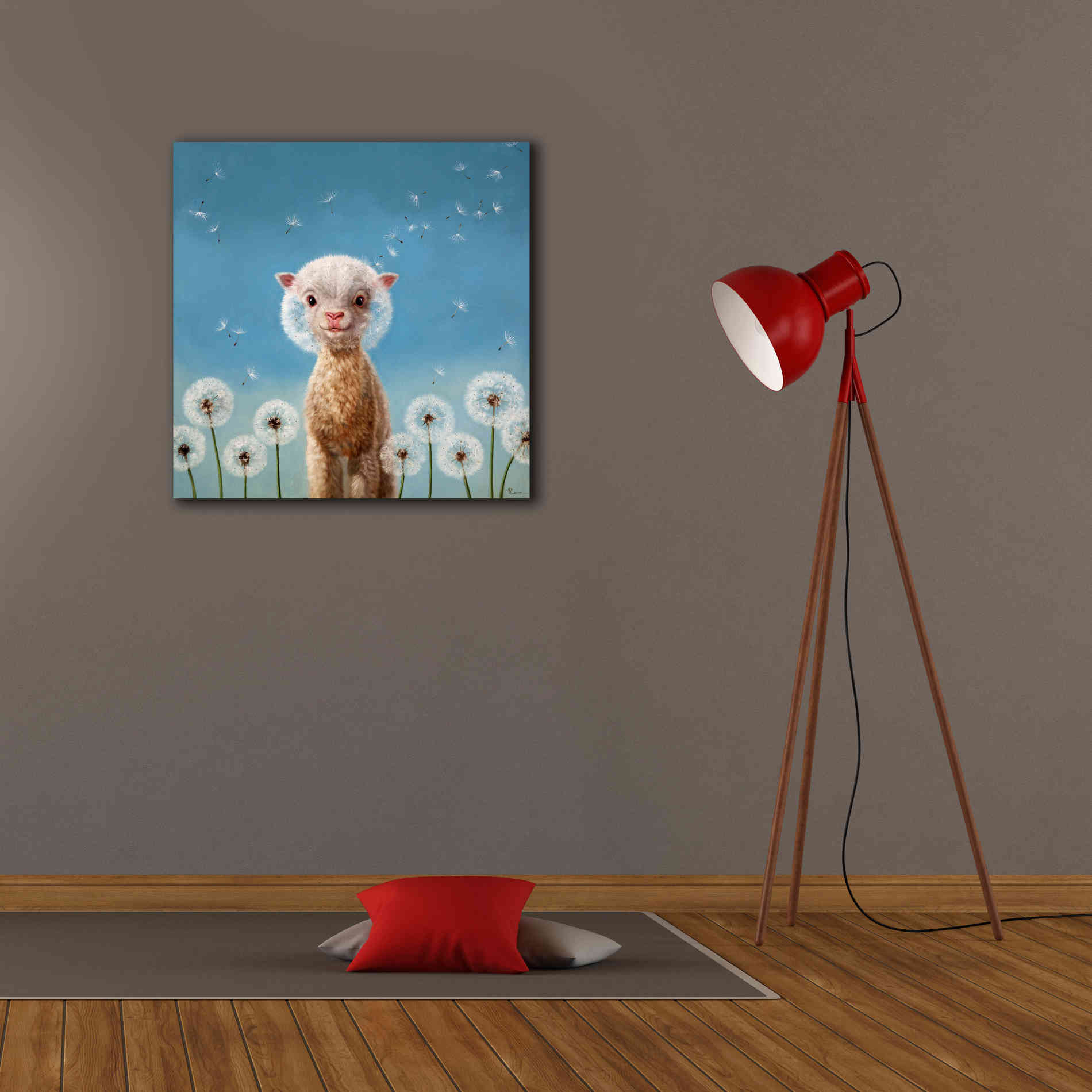 'Summer Wishes' by Lucia Heffernan, Canvas Wall Art,26x26