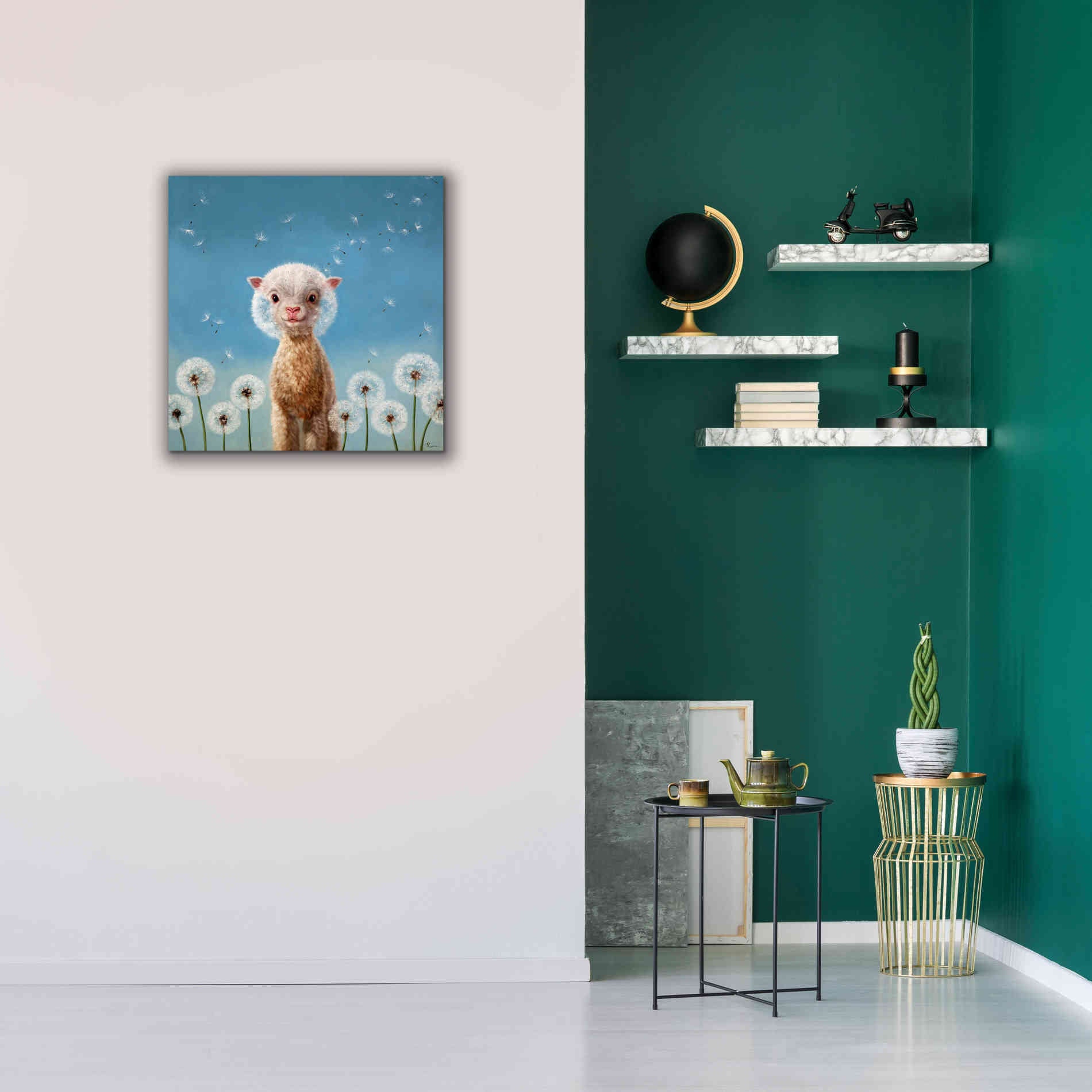 'Summer Wishes' by Lucia Heffernan, Canvas Wall Art,26x26