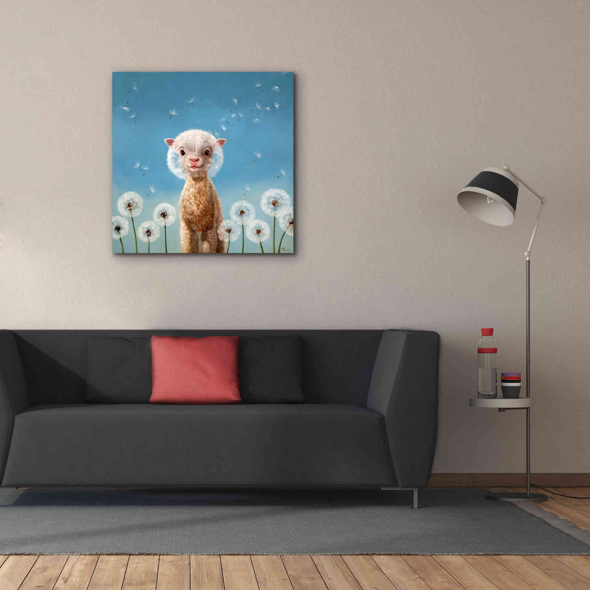 'Summer Wishes' by Lucia Heffernan, Canvas Wall Art,37x37