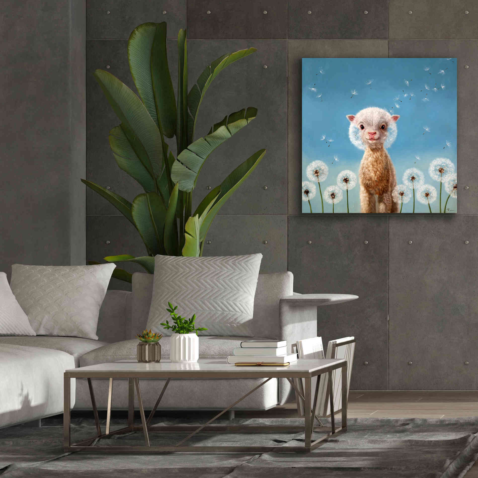 'Summer Wishes' by Lucia Heffernan, Canvas Wall Art,37x37