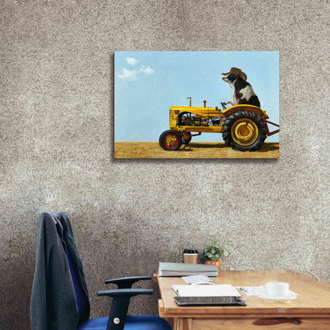 Image of 'Uncommon Cowboy' by Lucia Heffernan, Canvas Wall Art,40x26