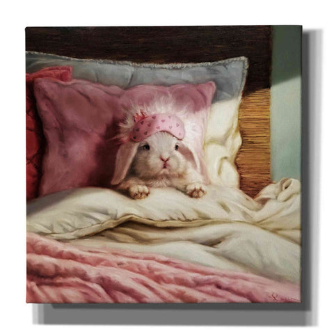 Image of 'Bed Hare' by Lucia Heffernan, Canvas Wall Art