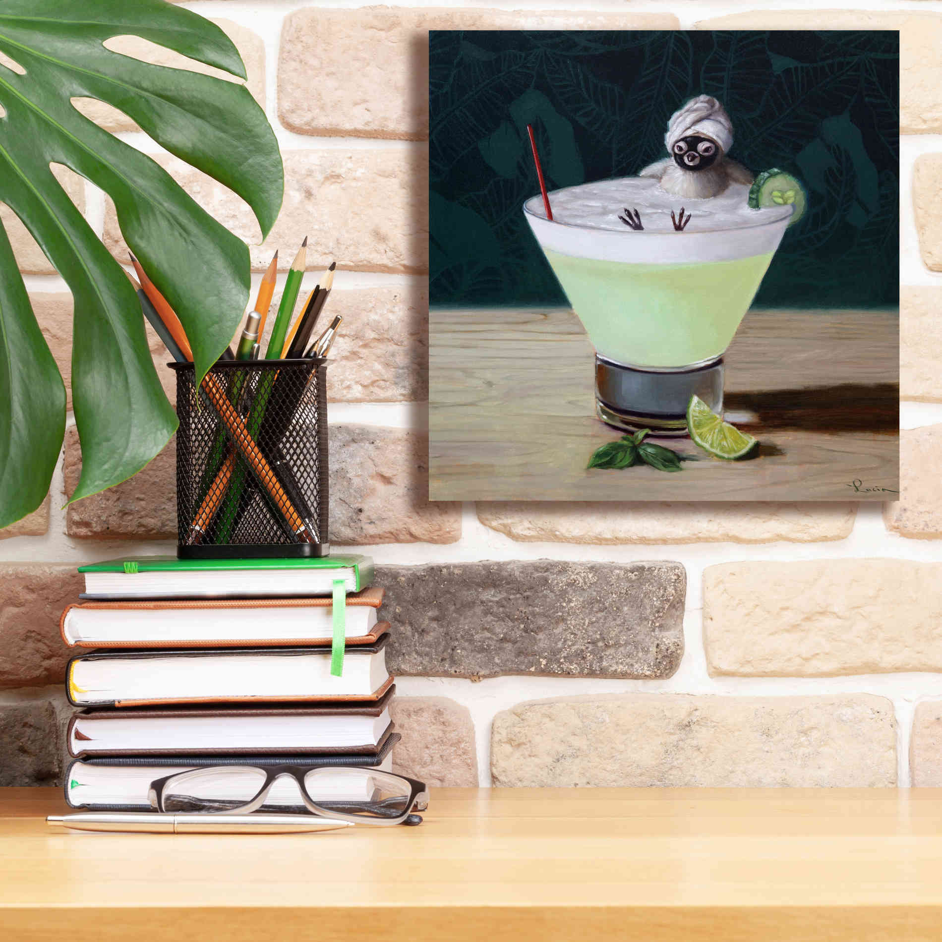 'Day Off' by Lucia Heffernan, Canvas Wall Art,12x12