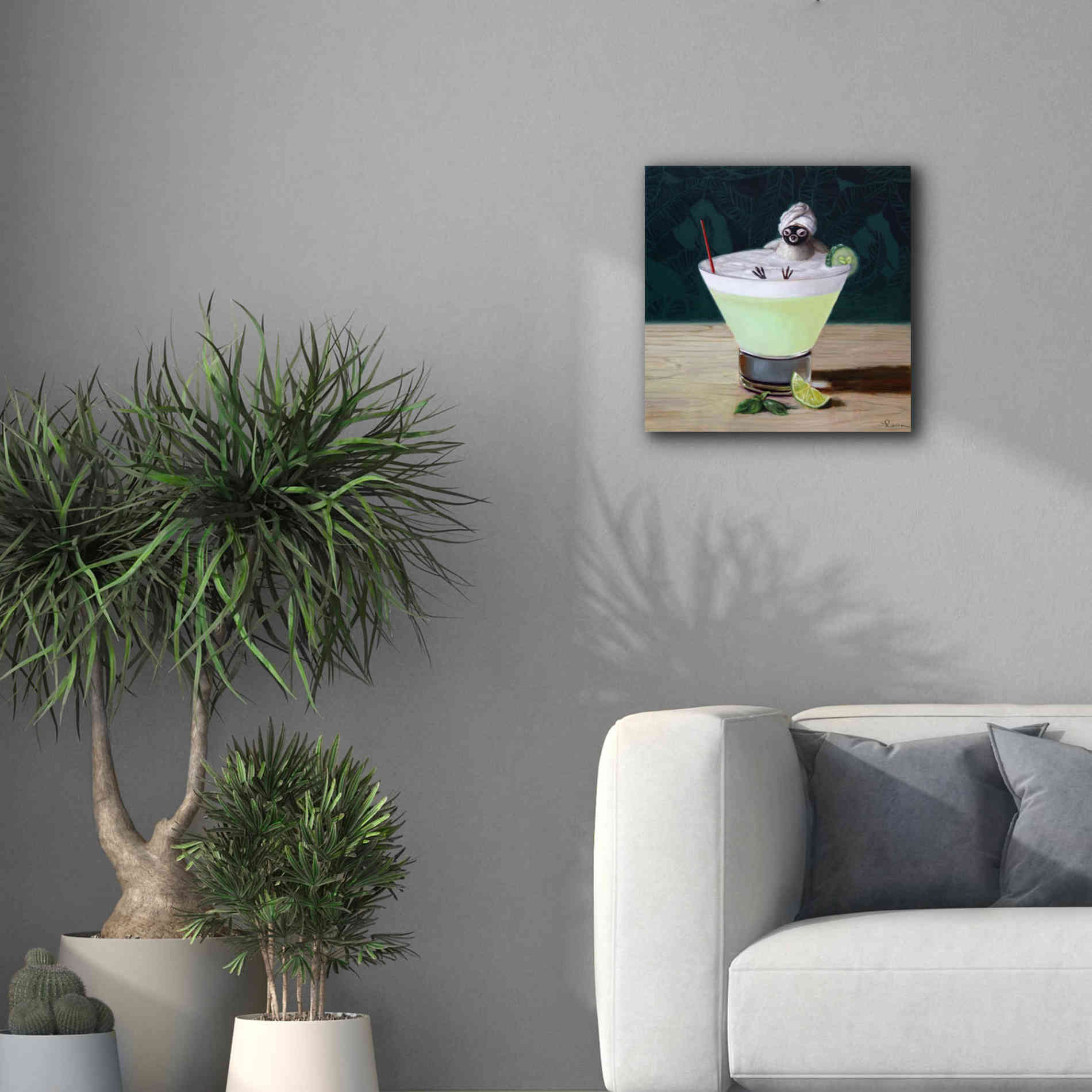 'Day Off' by Lucia Heffernan, Canvas Wall Art,18x18