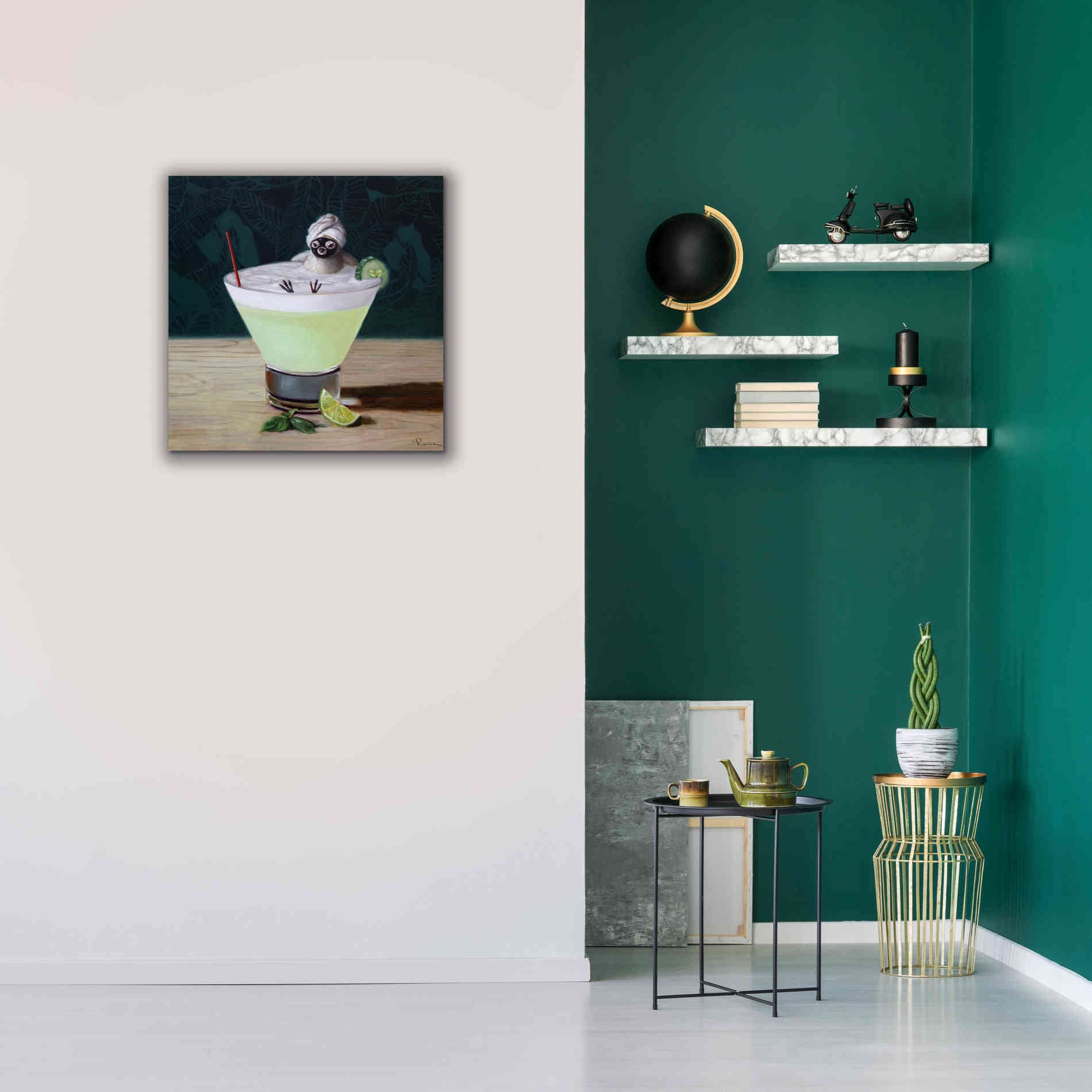 'Day Off' by Lucia Heffernan, Canvas Wall Art,26x26