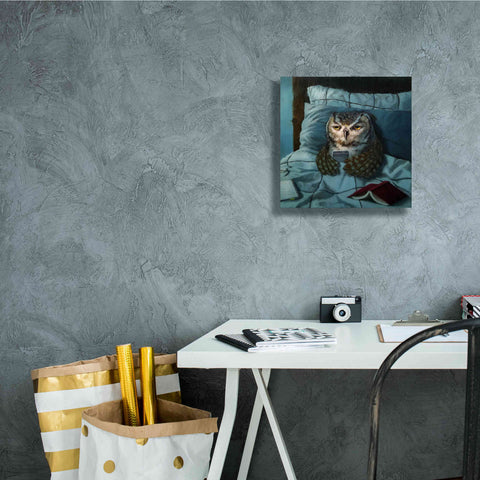 Image of 'Night Owl' by Lucia Heffernan, Canvas Wall Art,12x12