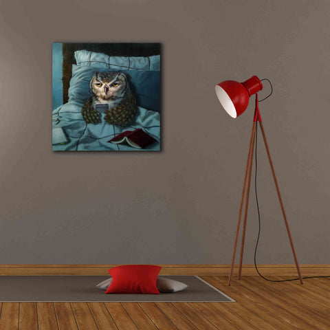 Image of 'Night Owl' by Lucia Heffernan, Canvas Wall Art,26x26