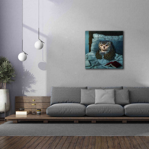 Image of 'Night Owl' by Lucia Heffernan, Canvas Wall Art,37x37