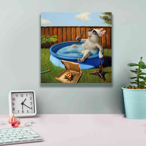 Image of 'When Human Is Away' by Lucia Heffernan, Canvas Wall Art,12x12