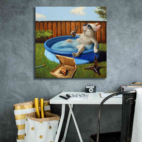 Image of 'When Human Is Away' by Lucia Heffernan, Canvas Wall Art,26x26