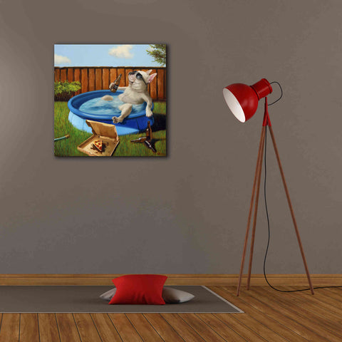 Image of 'When Human Is Away' by Lucia Heffernan, Canvas Wall Art,26x26