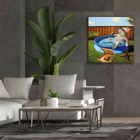 Image of 'When Human Is Away' by Lucia Heffernan, Canvas Wall Art,37x37