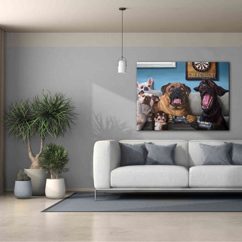 Image of 'Gamers' by Lucia Heffernan, Canvas Wall Art,54x40