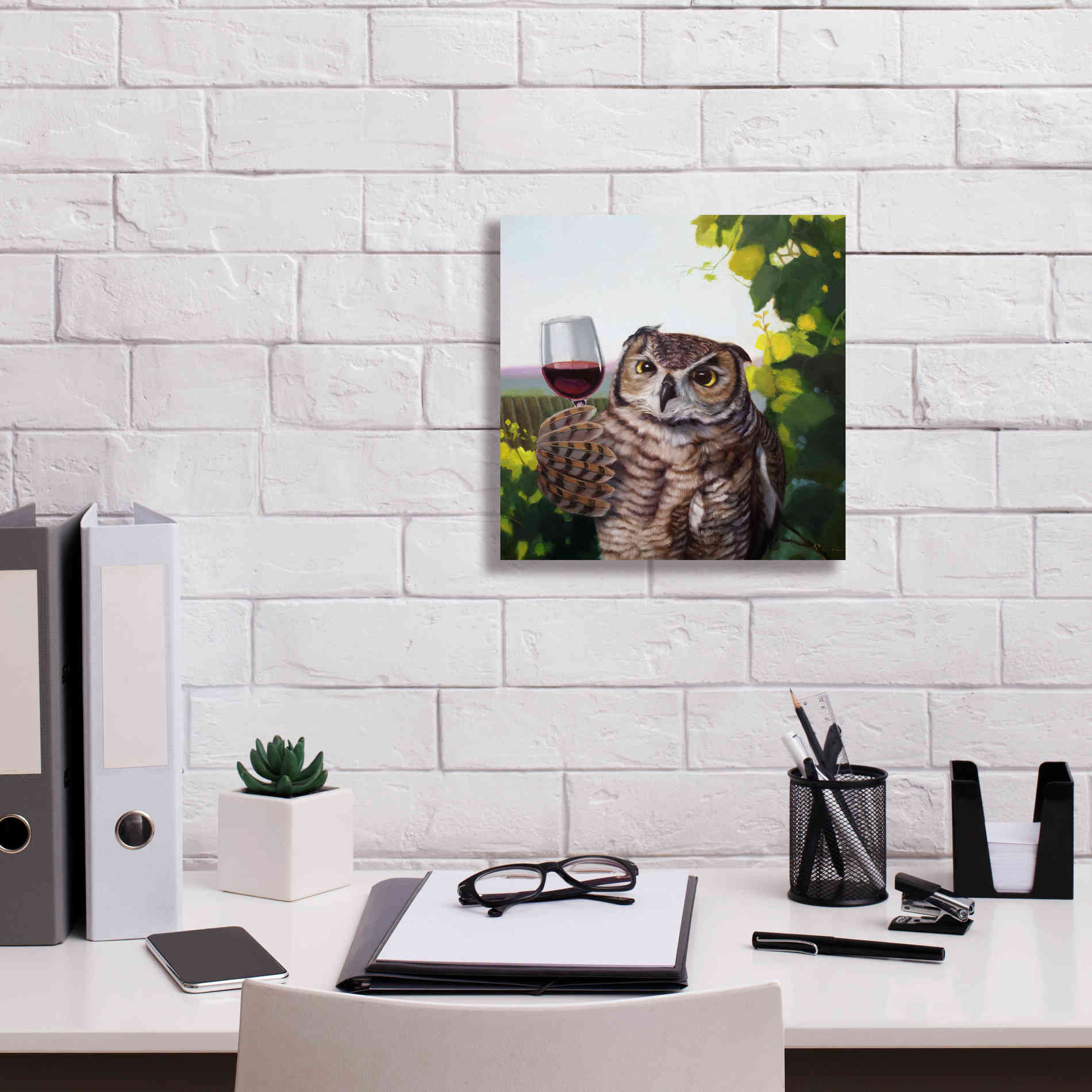 'The Connoisseur' by Lucia Heffernan, Canvas Wall Art,12x12