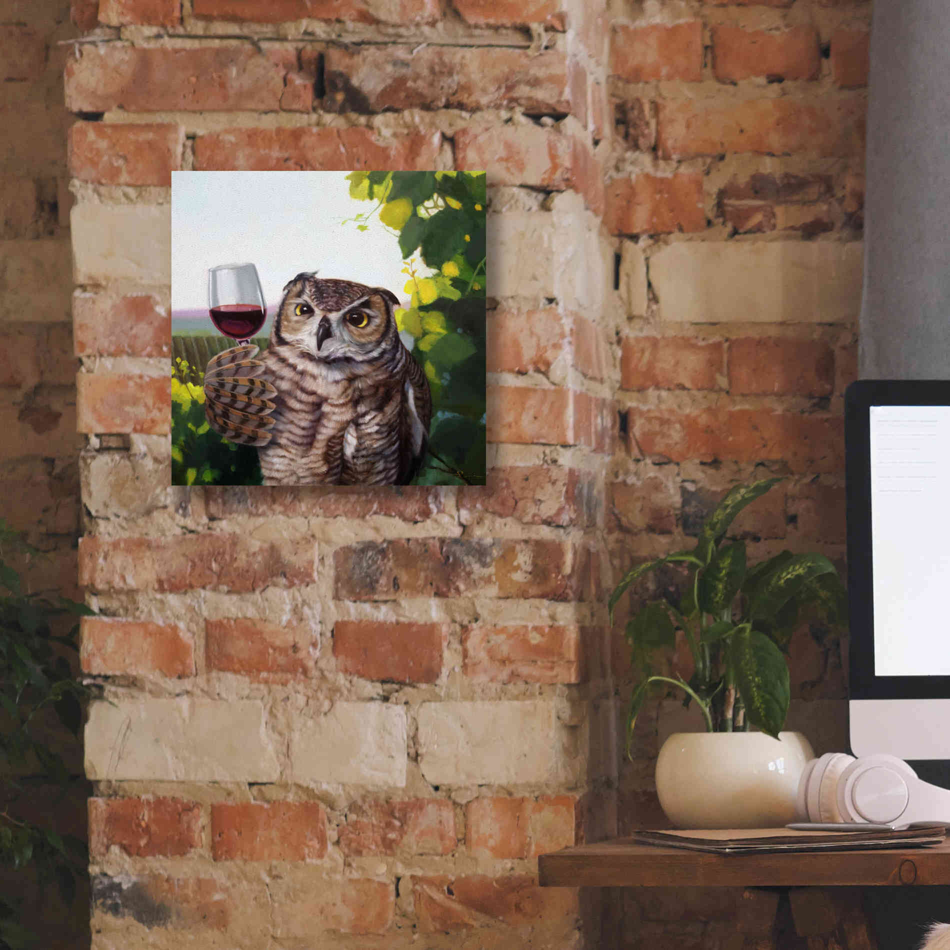 'The Connoisseur' by Lucia Heffernan, Canvas Wall Art,12x12