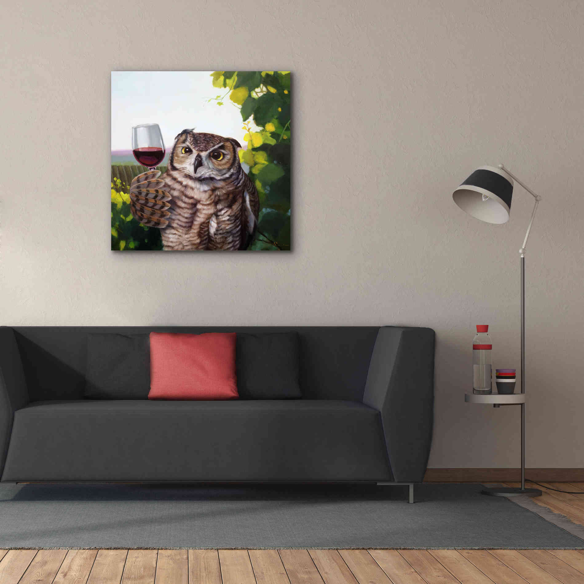 'The Connoisseur' by Lucia Heffernan, Canvas Wall Art,37x37