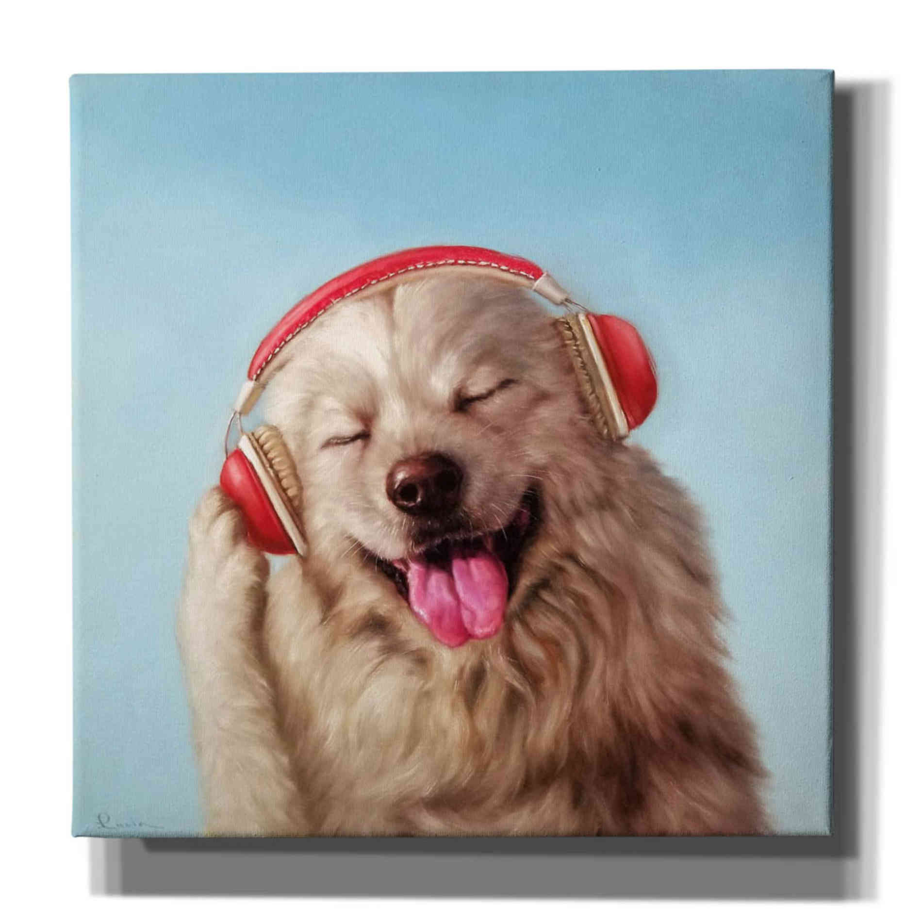 'Woof Jam' by Lucia Heffernan, Canvas Wall Art