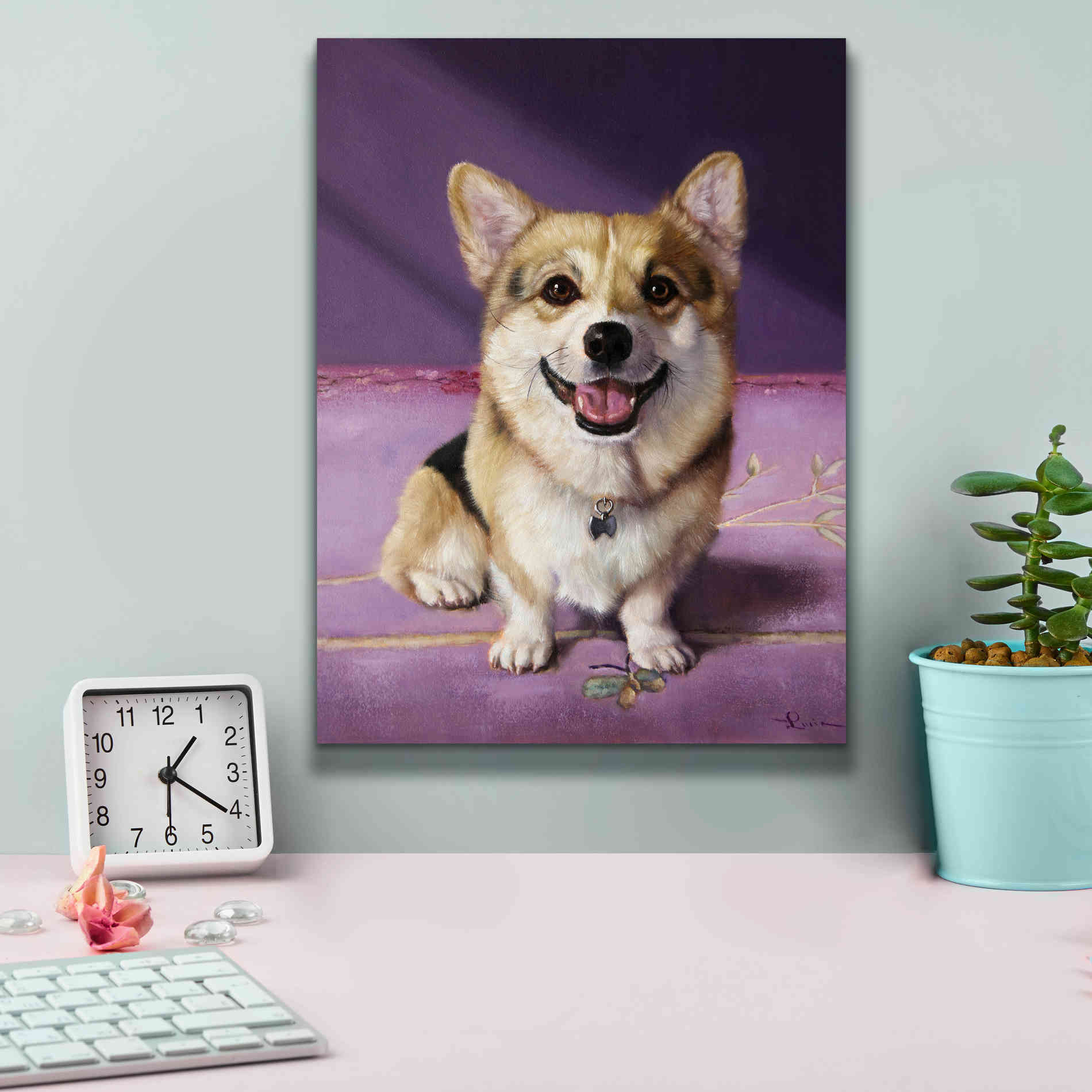 'Winnie' by Lucia Heffernan, Canvas Wall Art,12x16