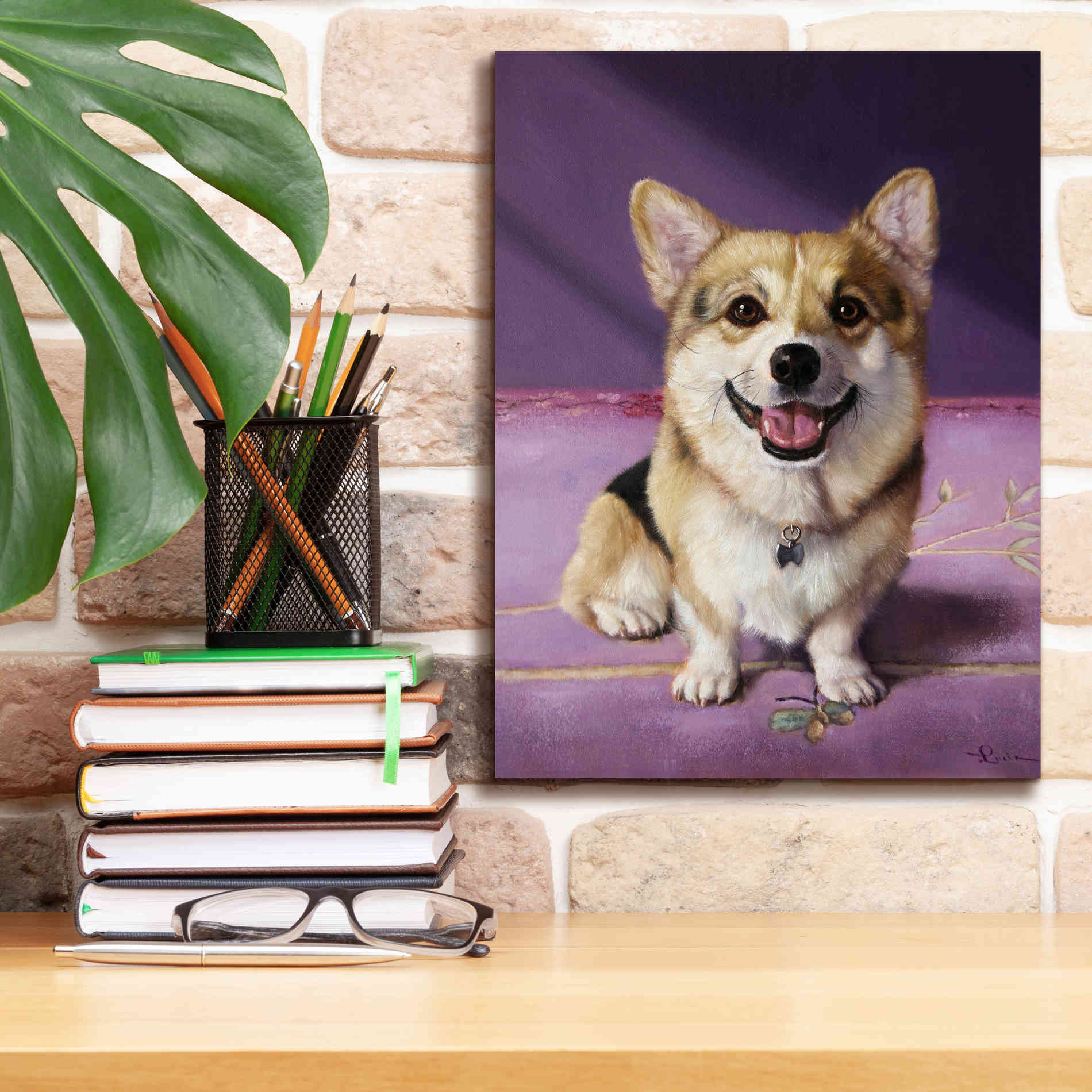 'Winnie' by Lucia Heffernan, Canvas Wall Art,12x16