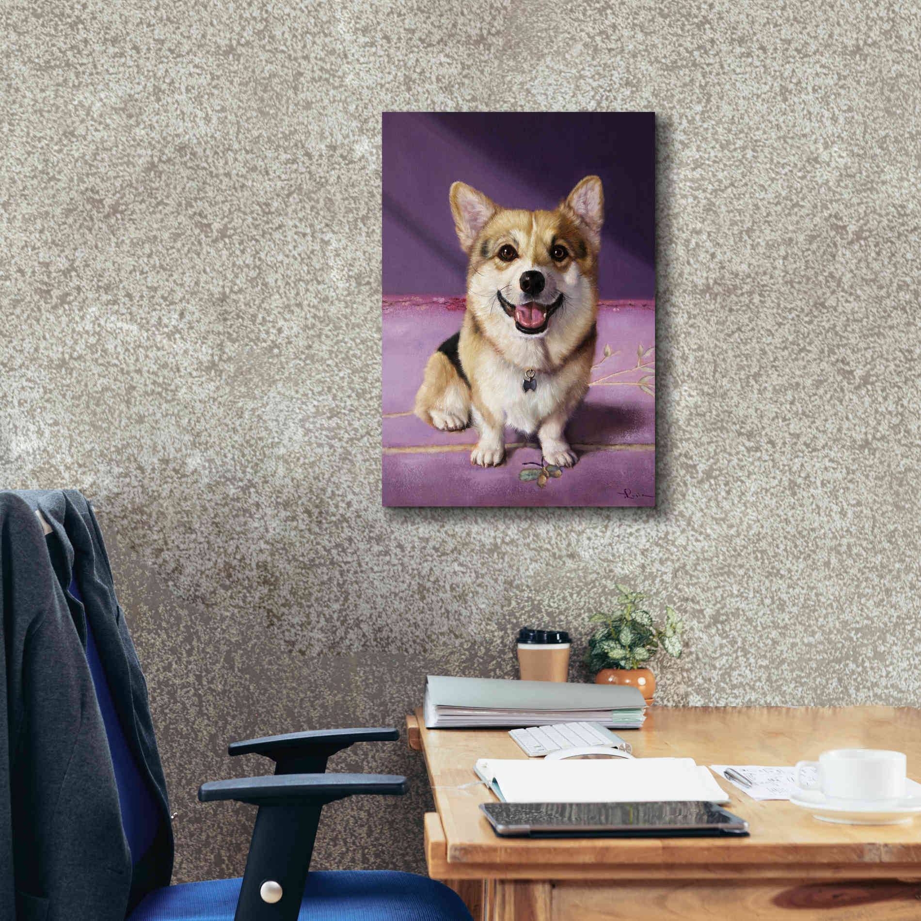 'Winnie' by Lucia Heffernan, Canvas Wall Art,18x26