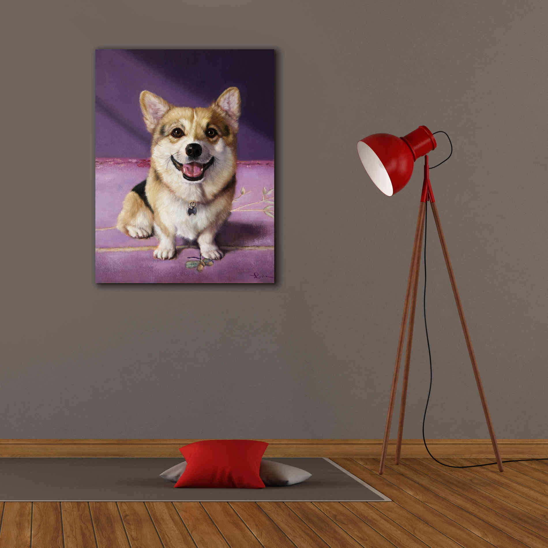 'Winnie' by Lucia Heffernan, Canvas Wall Art,26x34