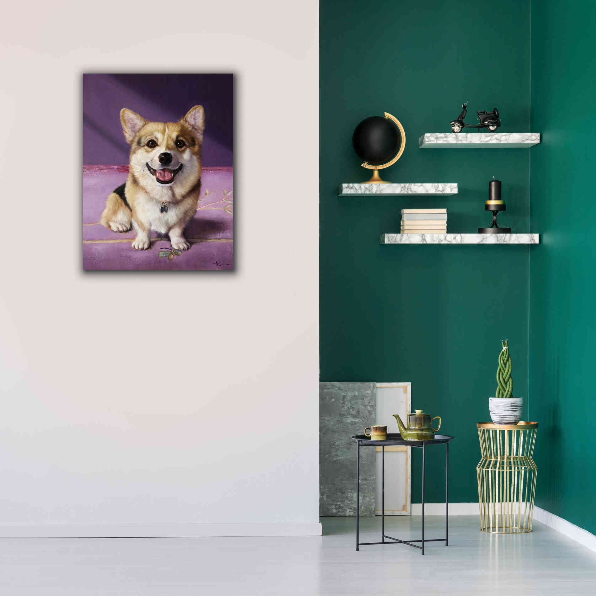 'Winnie' by Lucia Heffernan, Canvas Wall Art,26x34