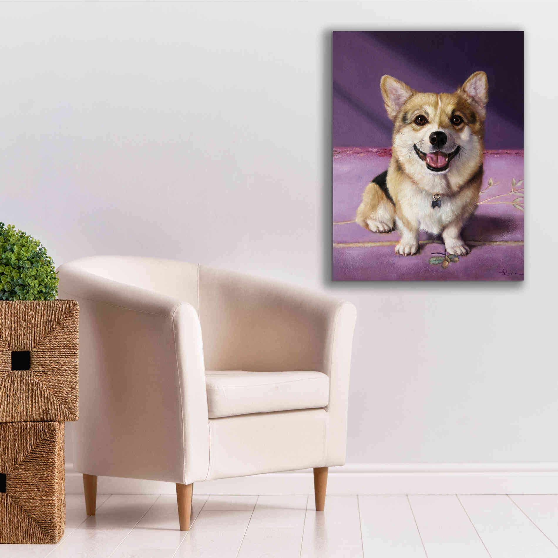 'Winnie' by Lucia Heffernan, Canvas Wall Art,26x34