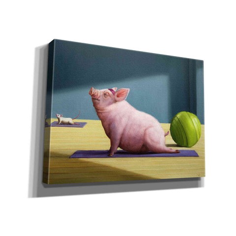 Image of 'Yoga With Friends' by Lucia Heffernan, Canvas Wall Art