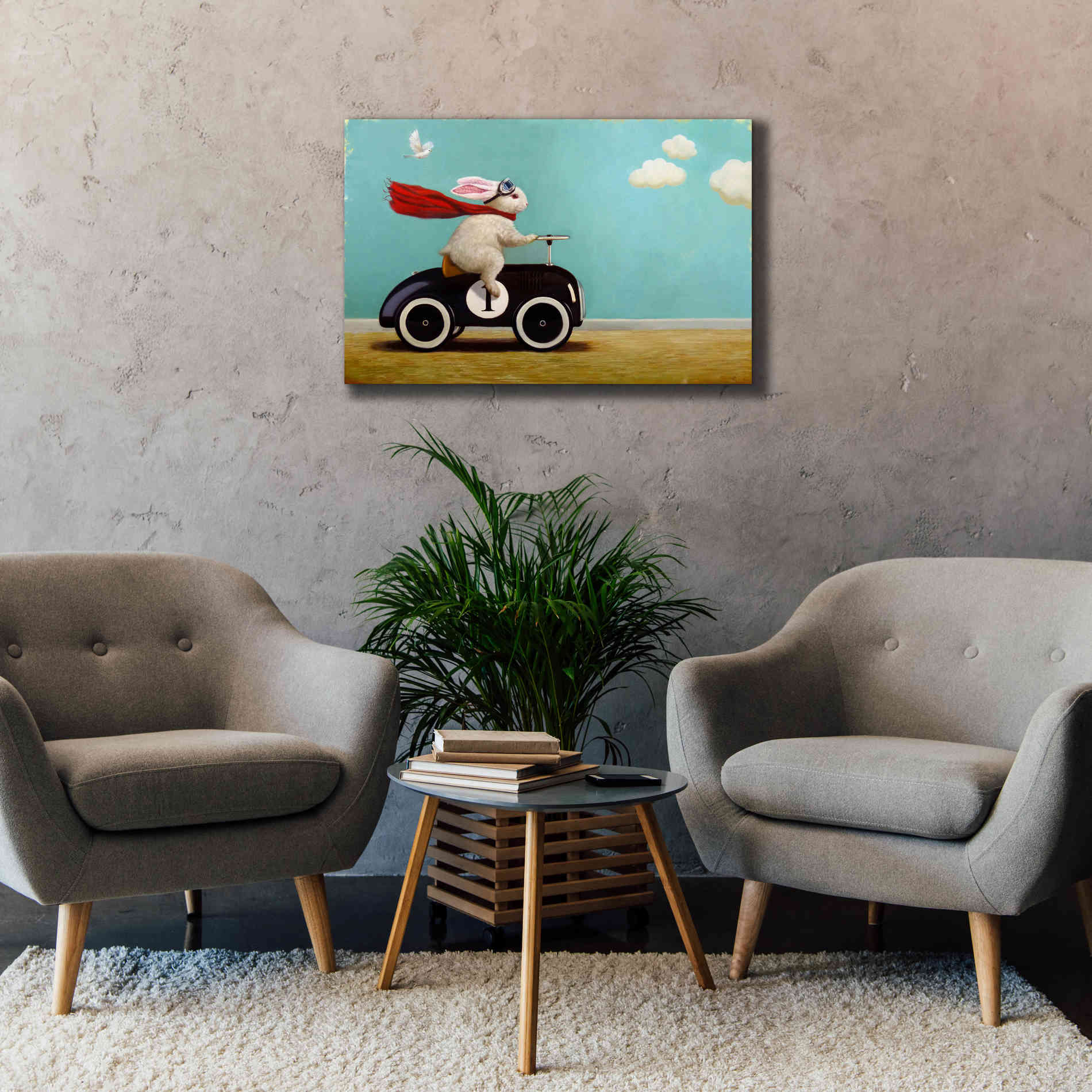 'Road Trip' by Lucia Heffernan, Canvas Wall Art,40x26