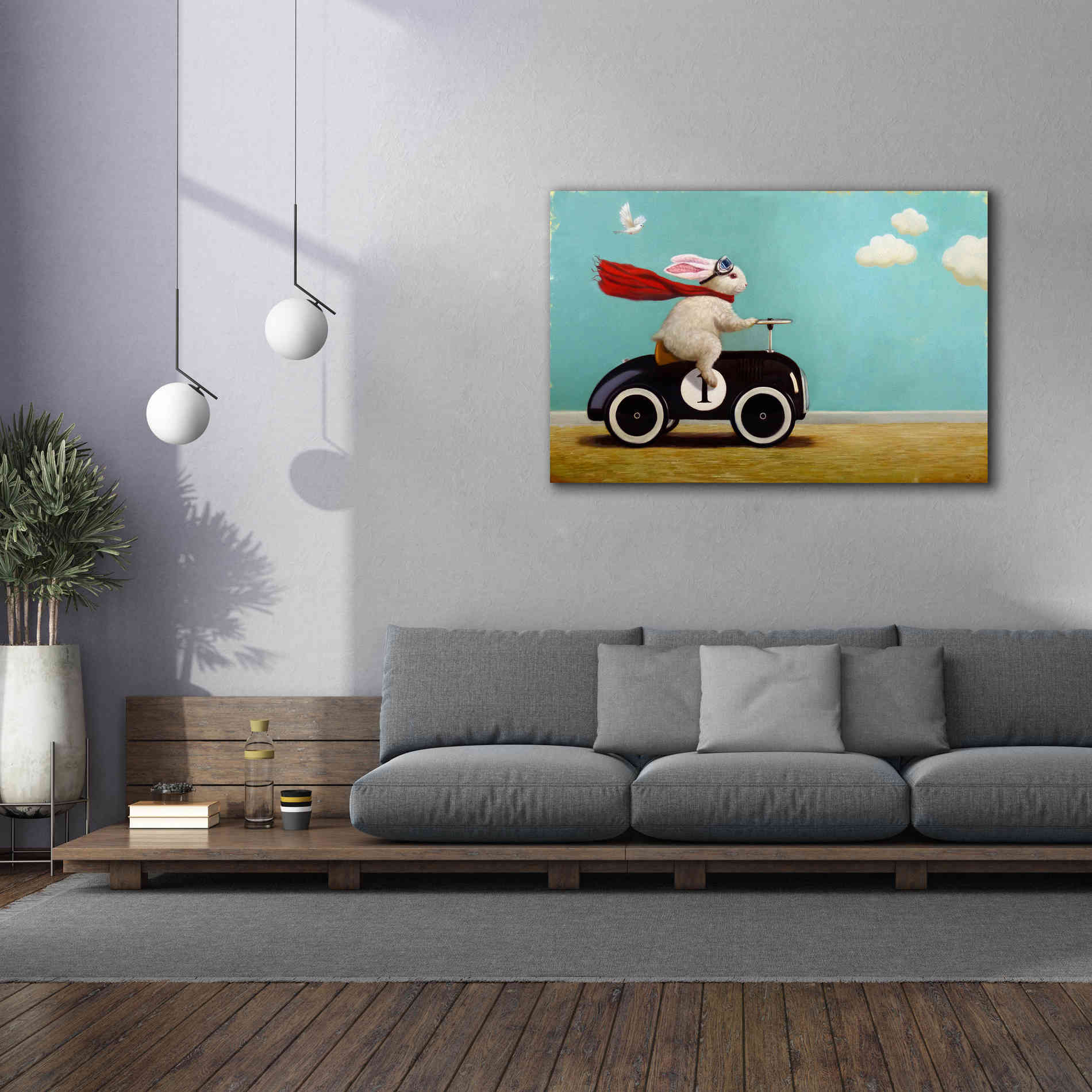 'Road Trip' by Lucia Heffernan, Canvas Wall Art,60x40