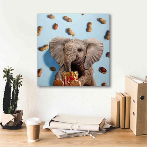 Image of 'Feeling Nutty' by Lucia Heffernan, Canvas Wall Art,18x18