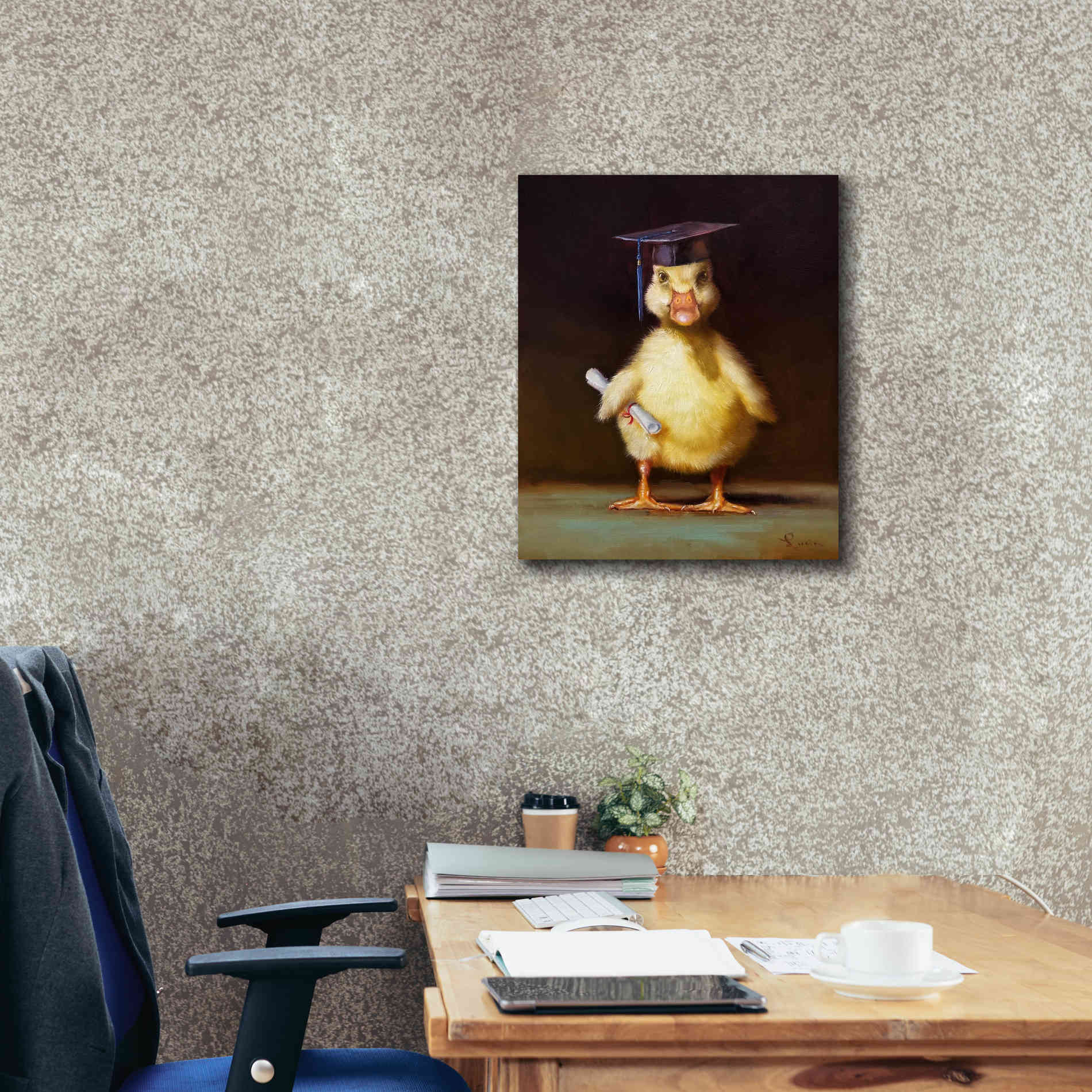 'The Graduate' by Lucia Heffernan, Canvas Wall Art,20x24