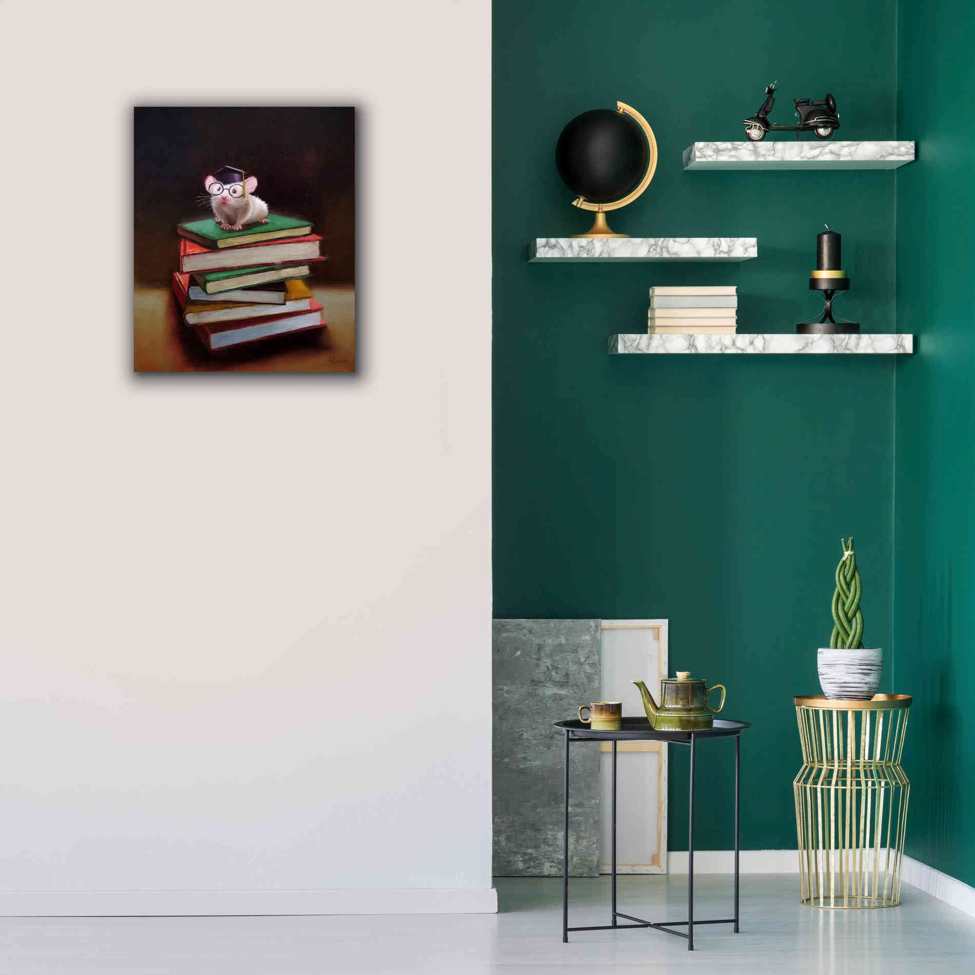 'The Valedictorian' by Lucia Heffernan, Canvas Wall Art,20x24