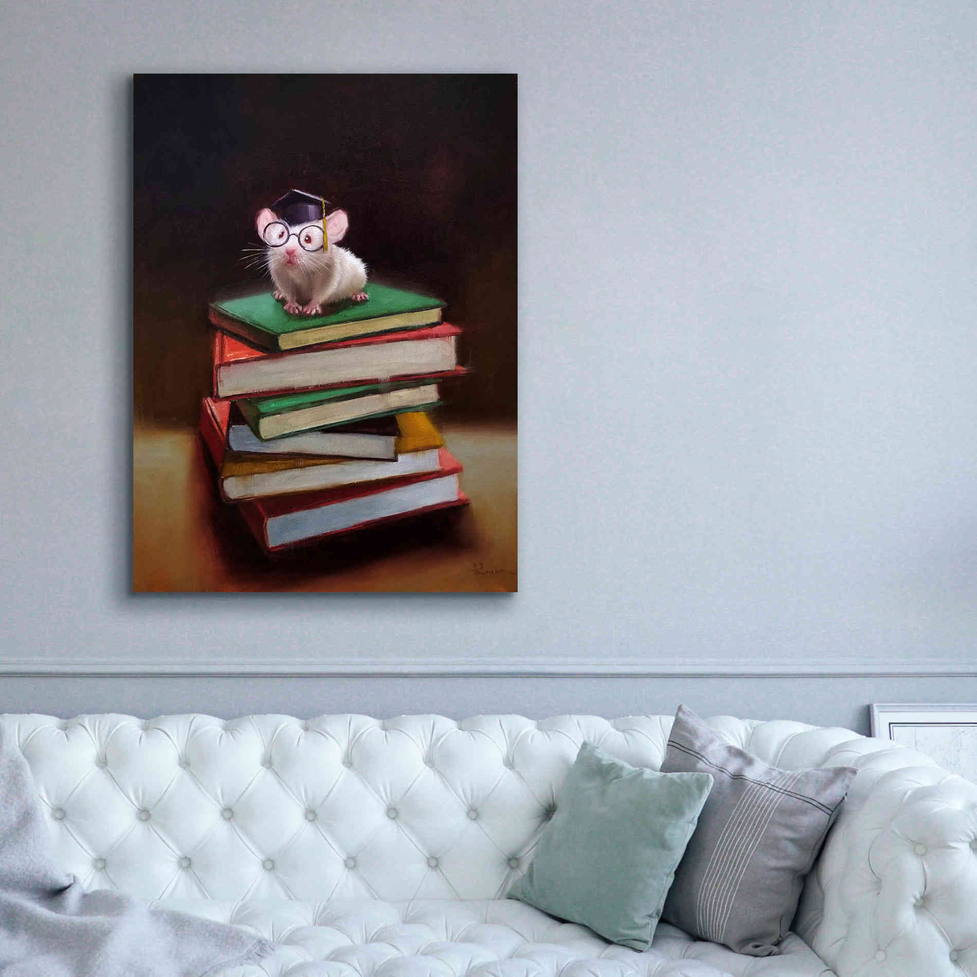 'The Valedictorian' by Lucia Heffernan, Canvas Wall Art,40x54